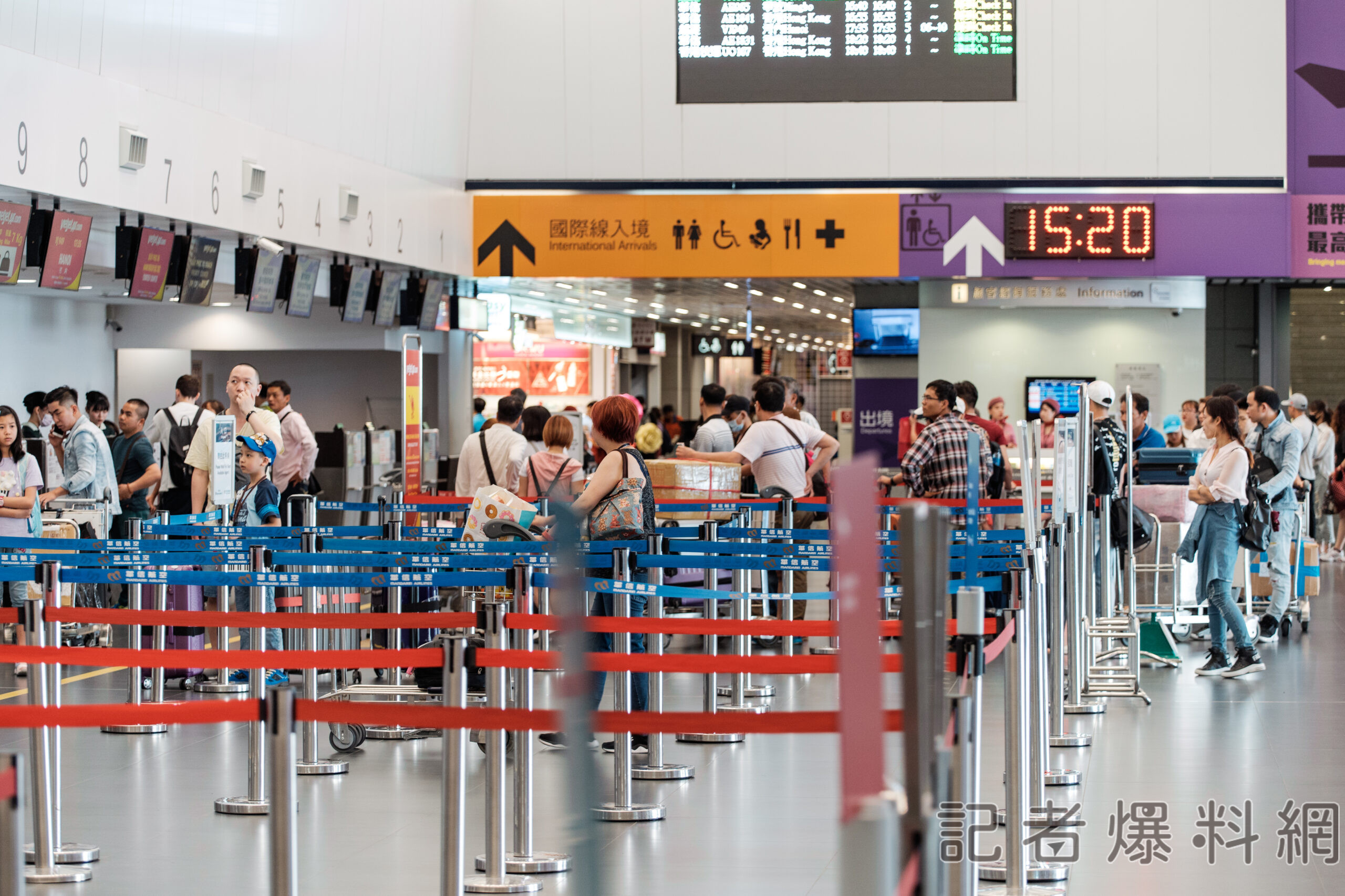 台中機場開通13條國際航線 出入境旅客便利首選