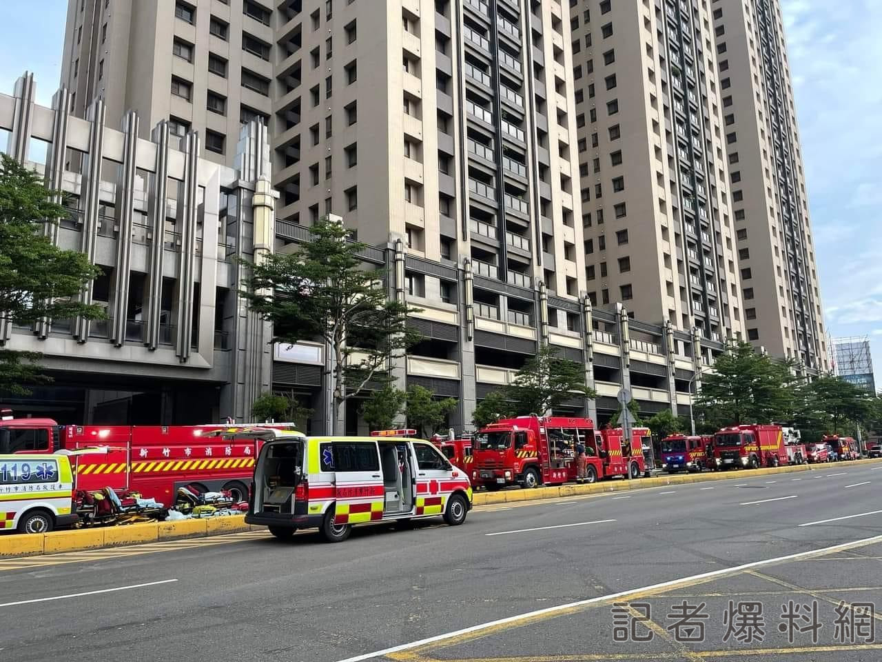 快訊／新竹市集合住宅火警 兩名消防員英勇殉職