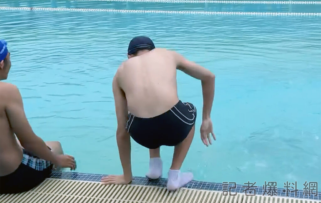 台東高中游泳池得穿襪子下水  體育署講話了