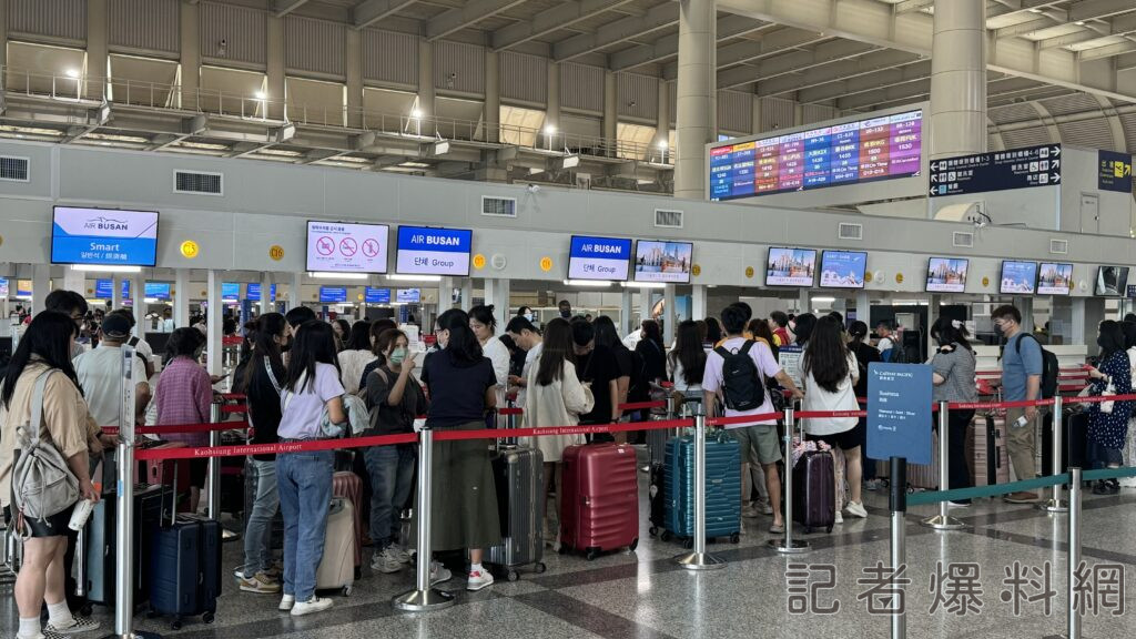 快訊／暴雨炸高雄！小港機場全面暫停地面作業