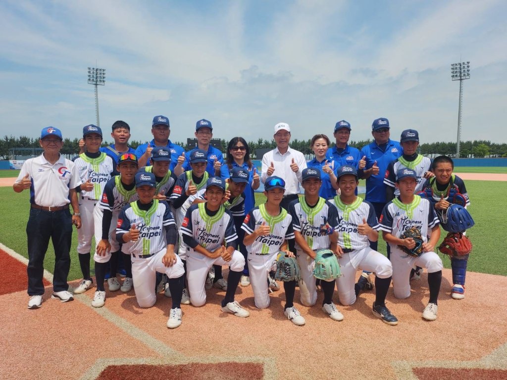 中市青少棒勇奪llb亞太冠軍　7：0擊敗菲律賓隊8月征戰美國世界賽