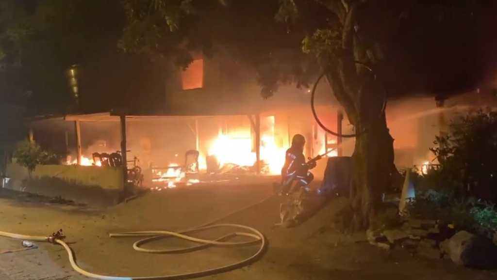花蓮壽豐鄉4死火警！　-鐵皮屋失火2人逃出4人葬身火窟