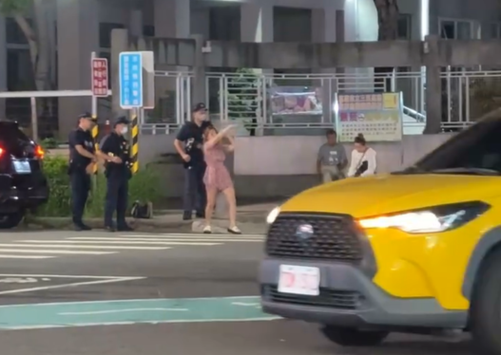 影／女子突起舞民眾看傻！板橋車站跳到高雄瑞豐夜市　網友：巡迴演出？