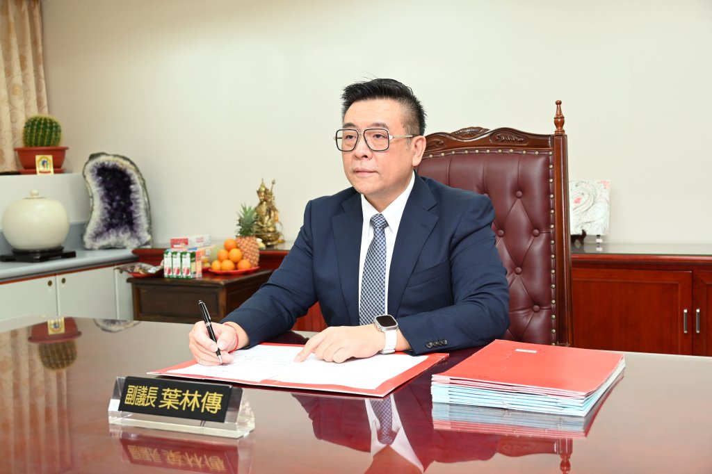 北市副議長葉林傳因父喪治喪中 今檢調突搜索辦公室