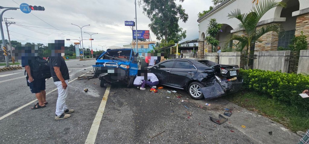 丈夫開車妻看診剛下車被撞！　花蓮台9線車禍3人受傷1人ohca