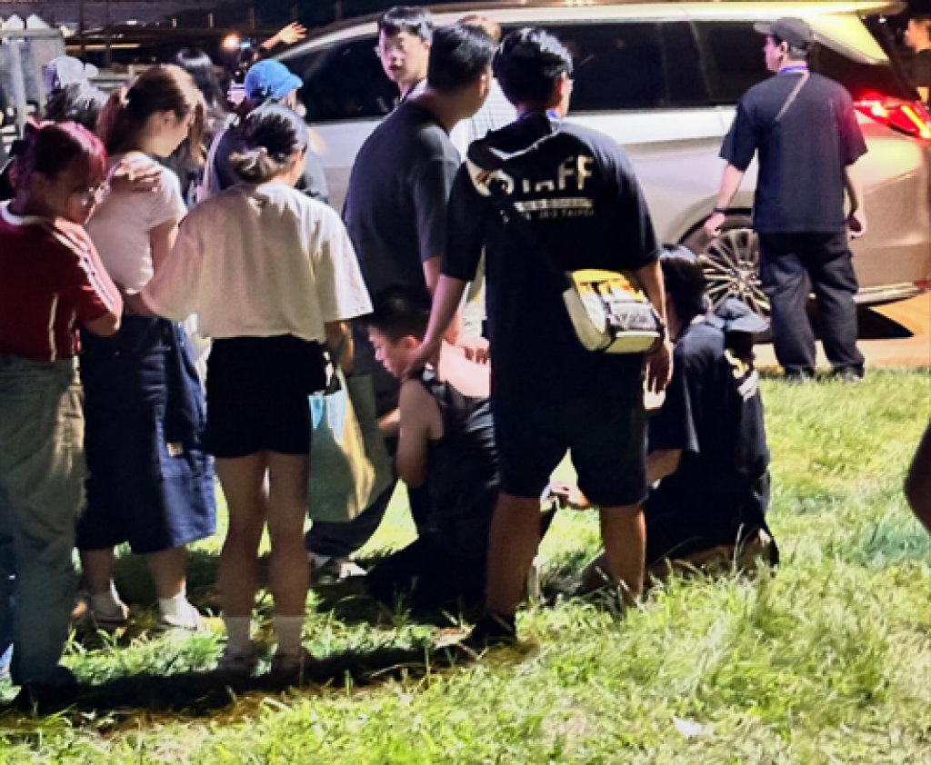 影／新北河海音樂季驚傳男性騷！女控「他在我後面打手槍」　遭壓制被警帶走