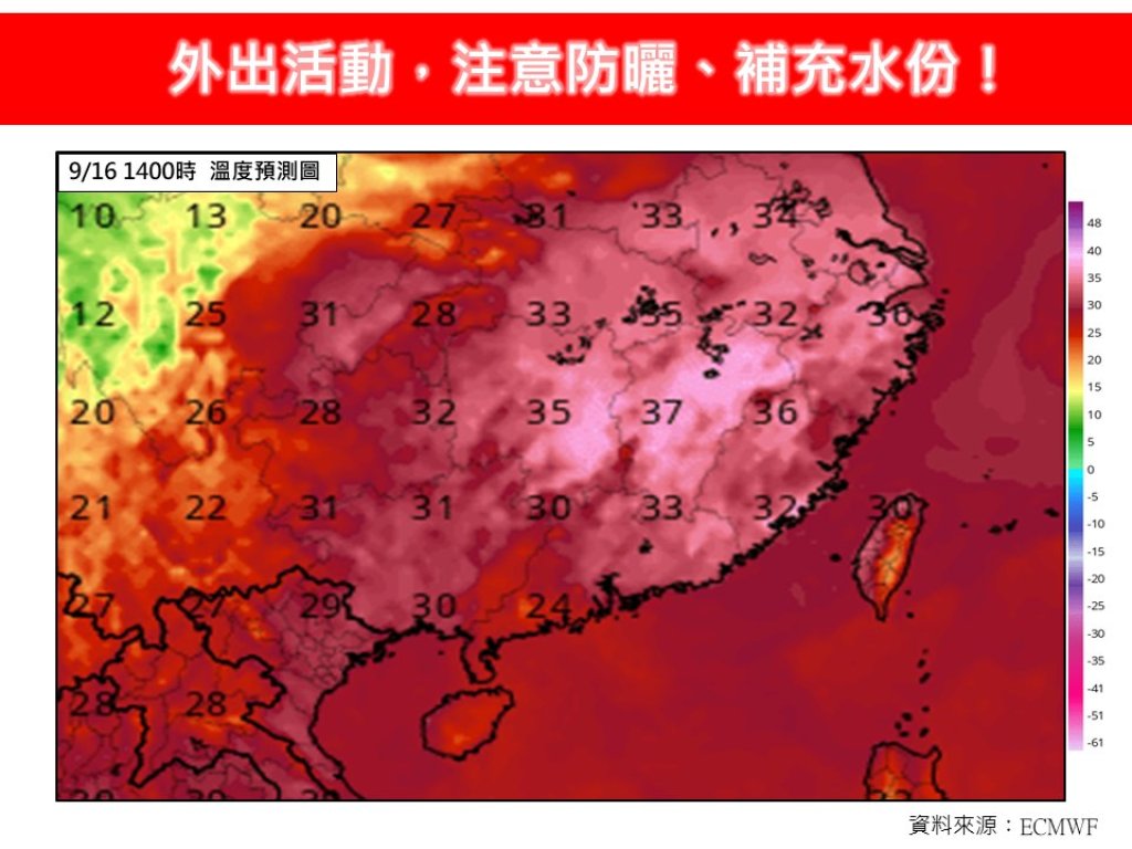 大台北飆高溫原因曝！盆地效應+熱島效應　專家：恐達38度