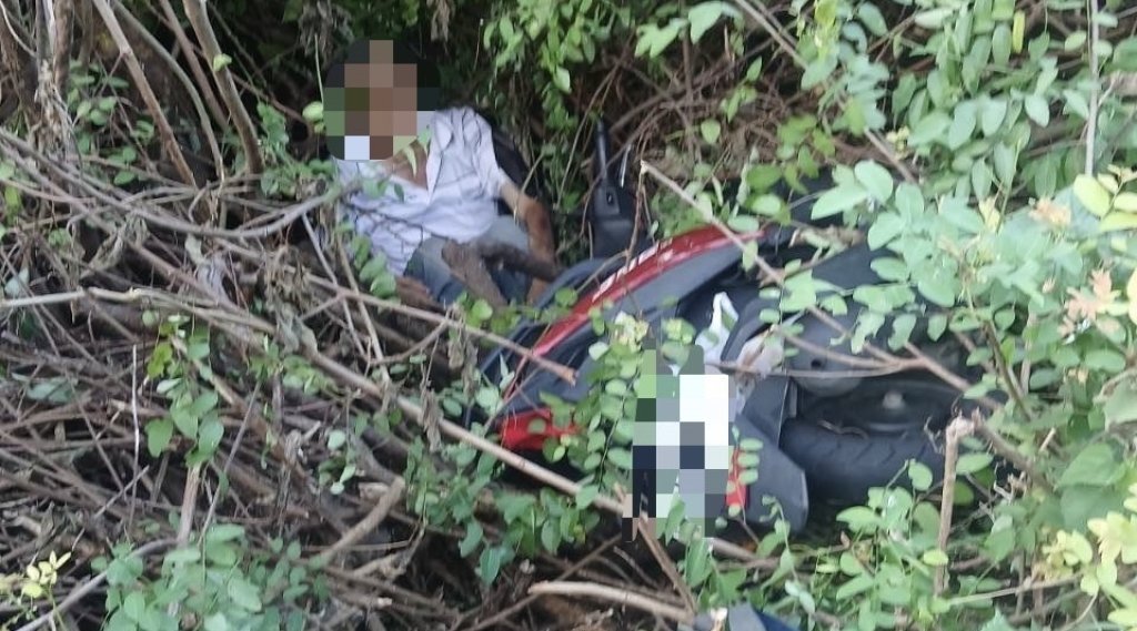 高雄柴山意外！7旬男騎車下坡「疑急煞失控」跌落山溝
