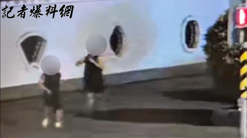 中正紀念堂外圍跑步擦撞　男男當街互毆