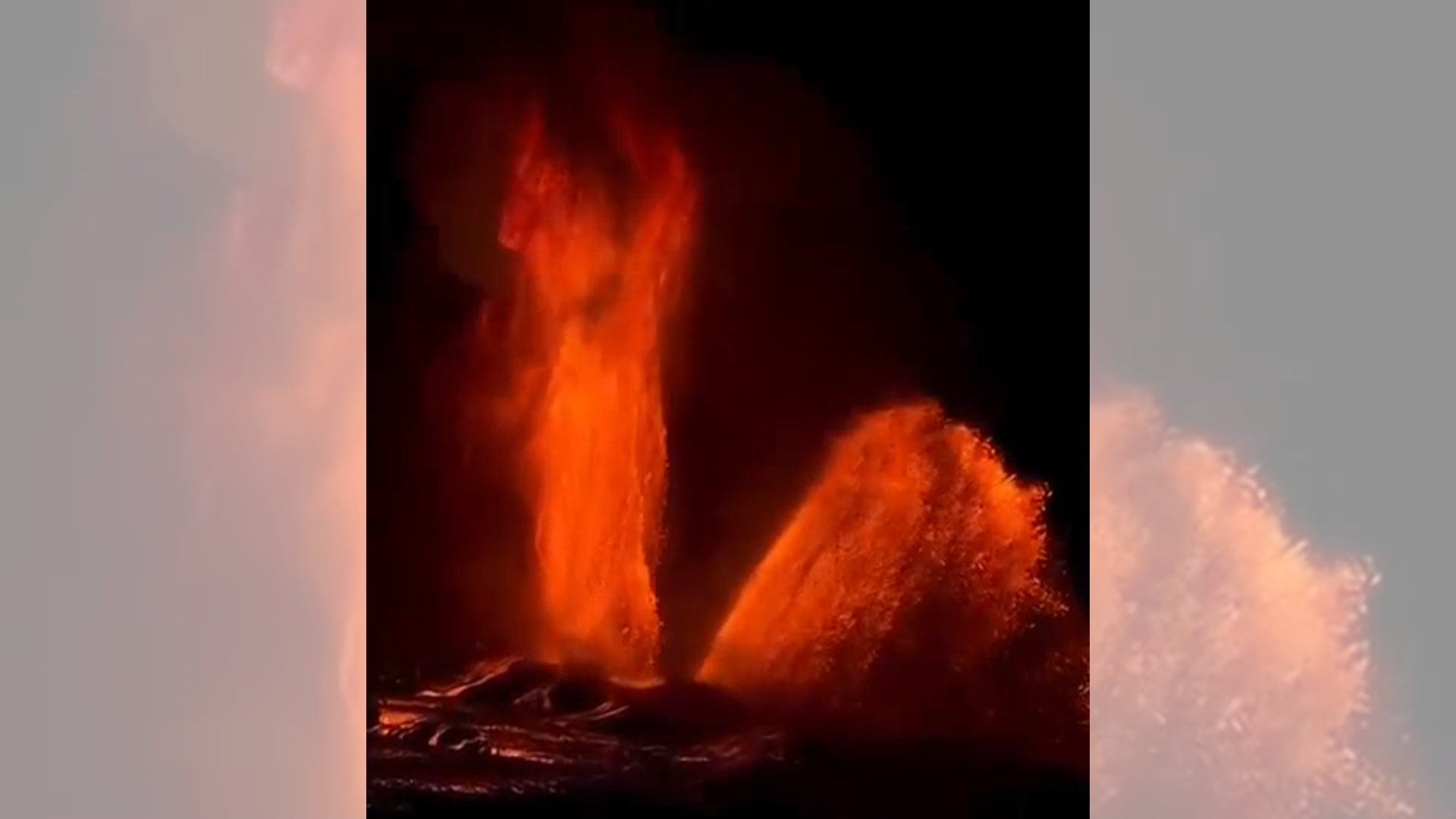 影音/夏威夷火山噴發6小時 熔岩柱直衝400公尺高