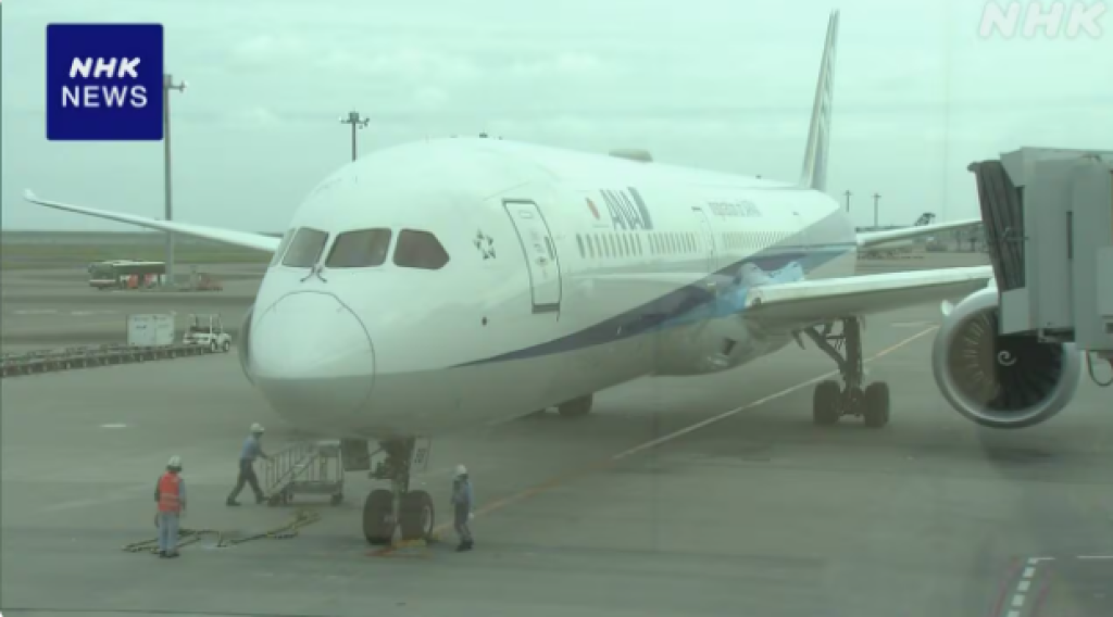 全日空班機驚現冒煙！乘客行動電源起火險情　機上356人平安無事