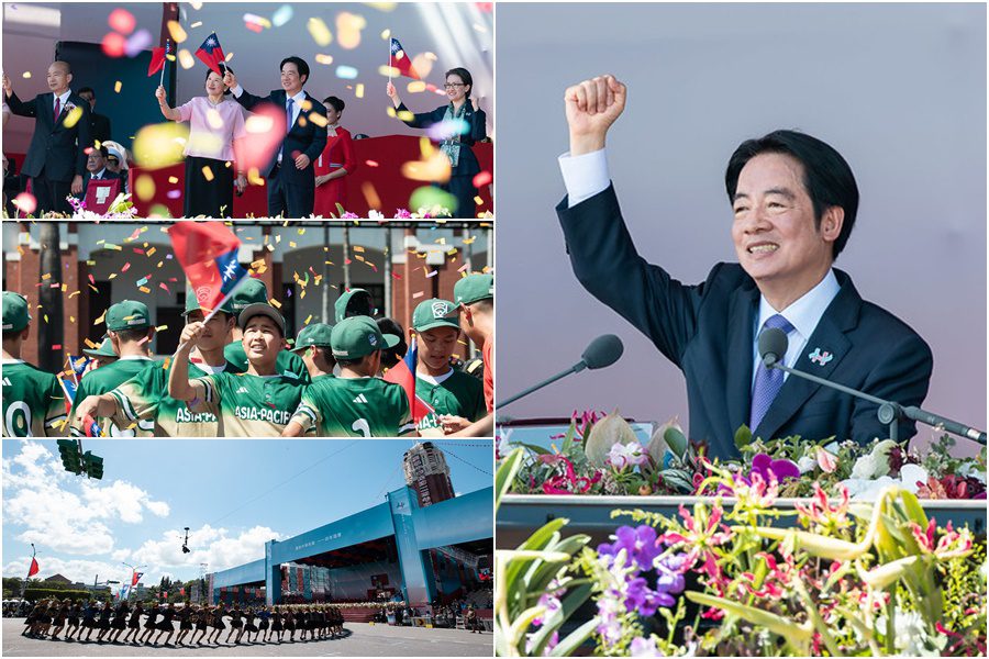 發表國慶演說　總統賴清德：今年是臺灣崛起的一年 經濟成長率居亞洲四小龍第一名