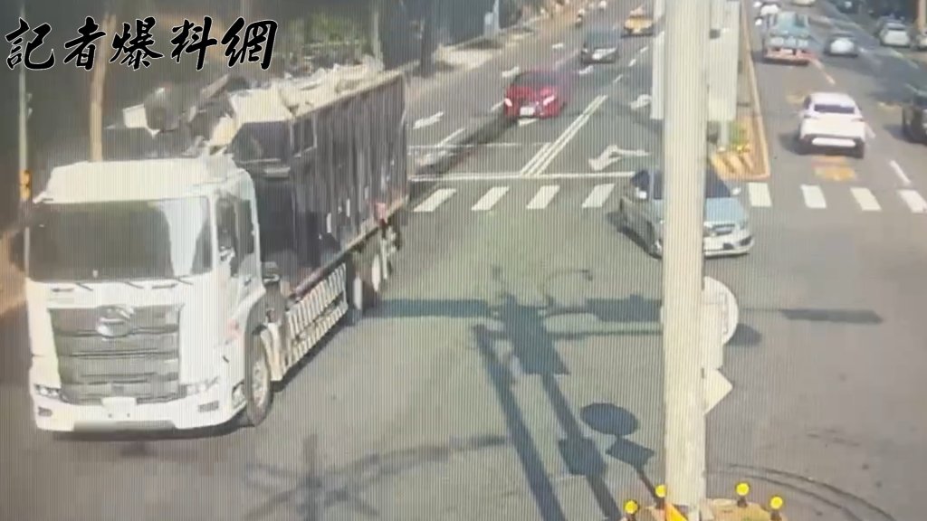 龜山貨車沿路漏油　害3輛機車集體「犁田」1骨折