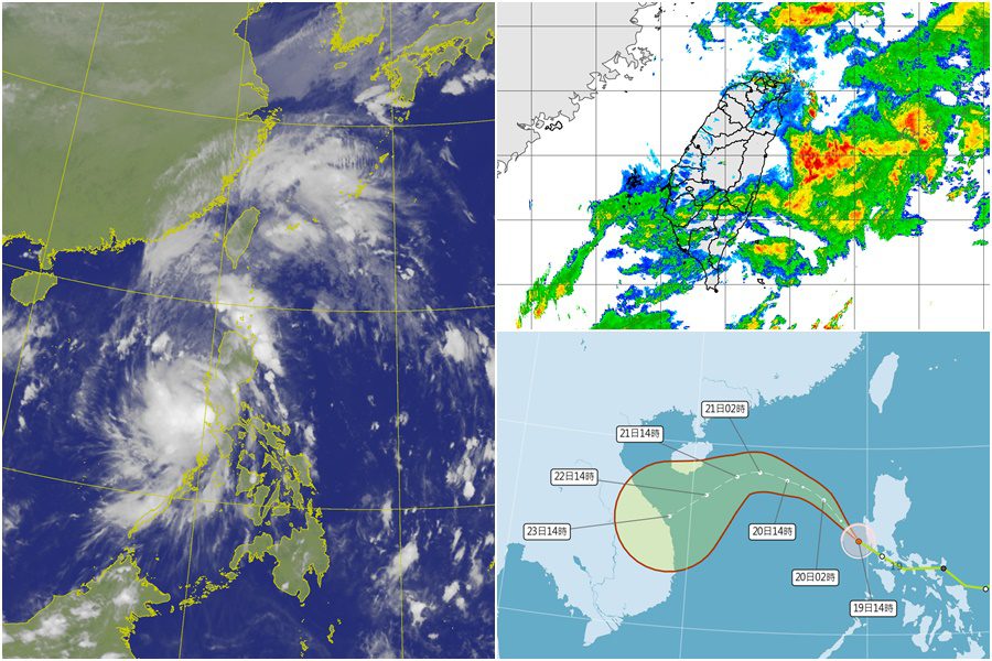 影音/東北季風及風神環流共伴 基隆北海岸、大臺北、東半部大雨特報
