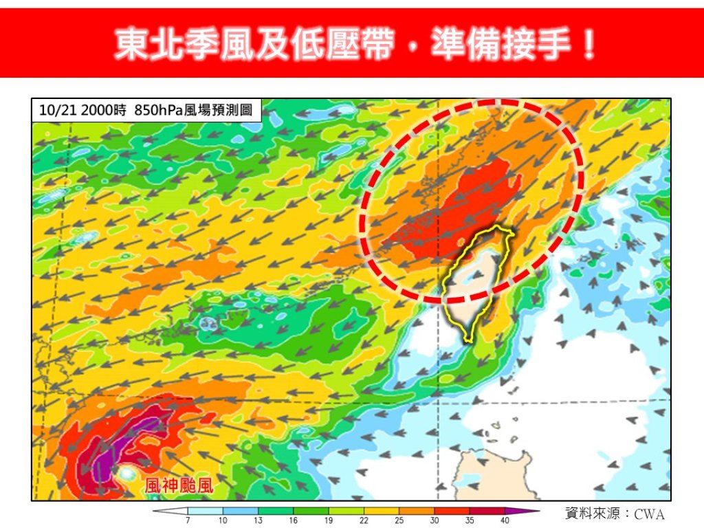 風神走了風還沒停！林老師氣象站：東北季風今晚接棒狂吹