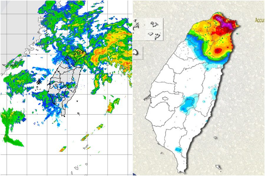 影音/暴雨狂轟北部及東北部-雙北基宜大豪雨肆虐