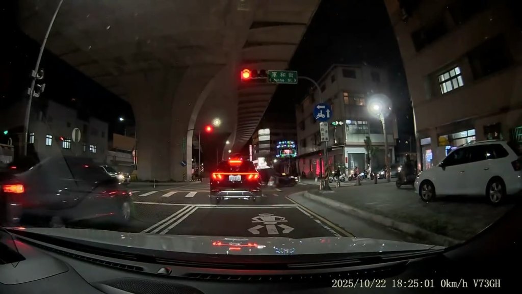 影／兩個三寶闖紅燈撞一起！轎車內線右轉「騎士迎面撞上」　目擊駕駛：真的挺精彩