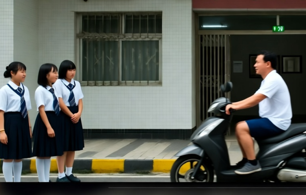 嘉義男騎車經過國小「拉下拉鍊露GG」給3女學生看 法院判拘役55日