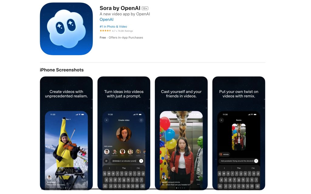 OpenAI「Sora」App登陸台灣！支援繁中創作　網讚：一句話變電影