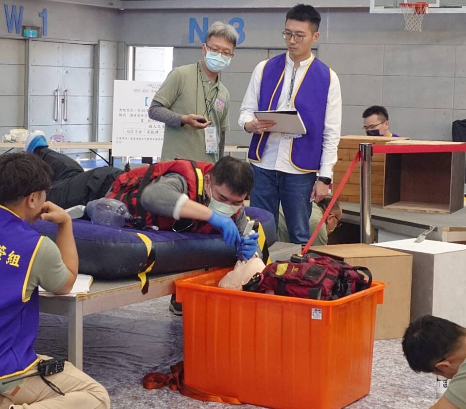 展現高階救護量能  宜蘭縣消防局勇奪全國呼吸道插管競賽優等