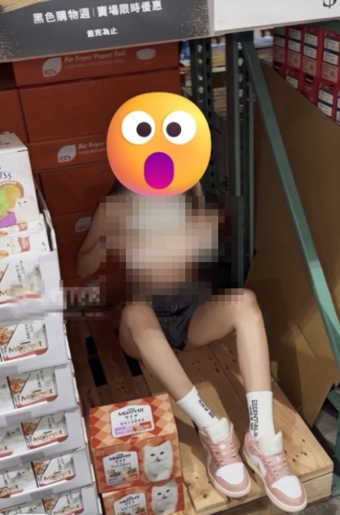 網紅鑽進好市多貨架拍不雅照　高雄警2天內火速將人查緝到案