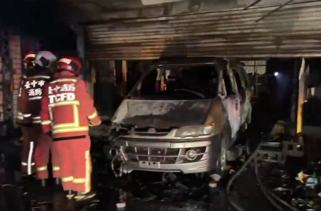 烏日深夜火警!前房客疑懷恨縱火 釀母女1死1重傷