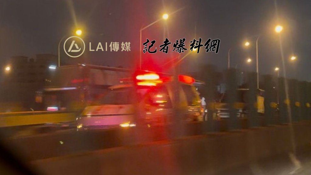 獨／尬到！高雄救護車出勤「國道爆胎」慘了　警消、救護反卡高速公路
