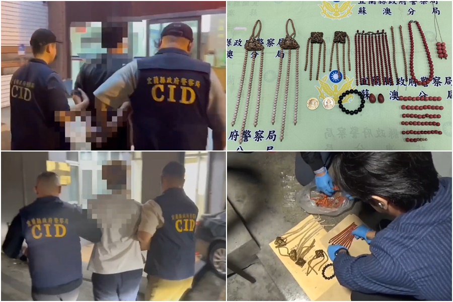 影音/珊瑚媽祖寶物失竊案破案了！ 警方逮二賊