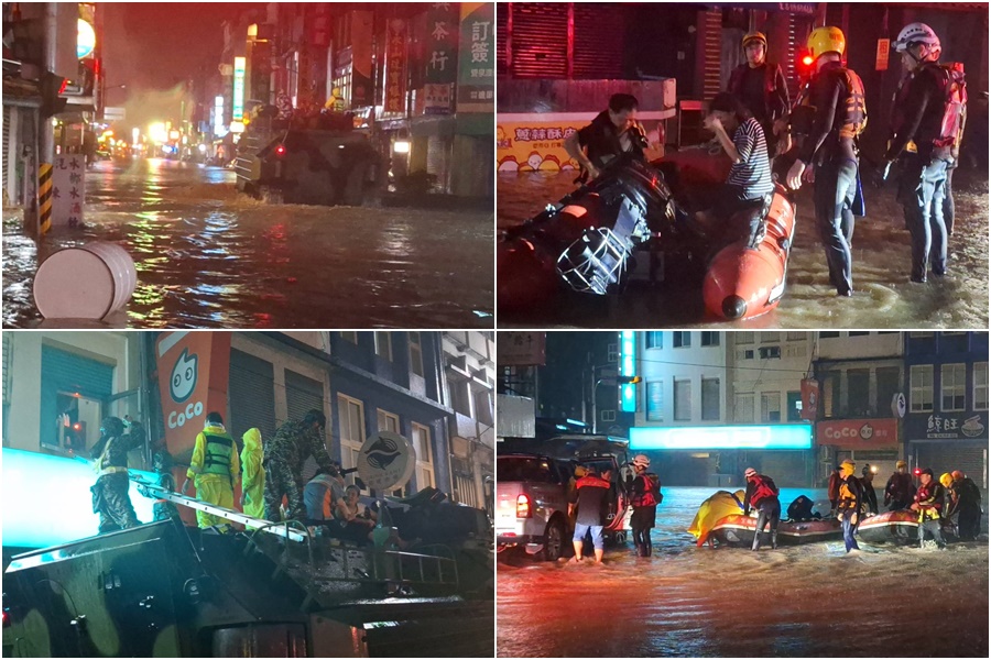 影音/鳳凰颱風與東北季風共伴 宜蘭雨量爆表釀災 蘇澳災情慘重