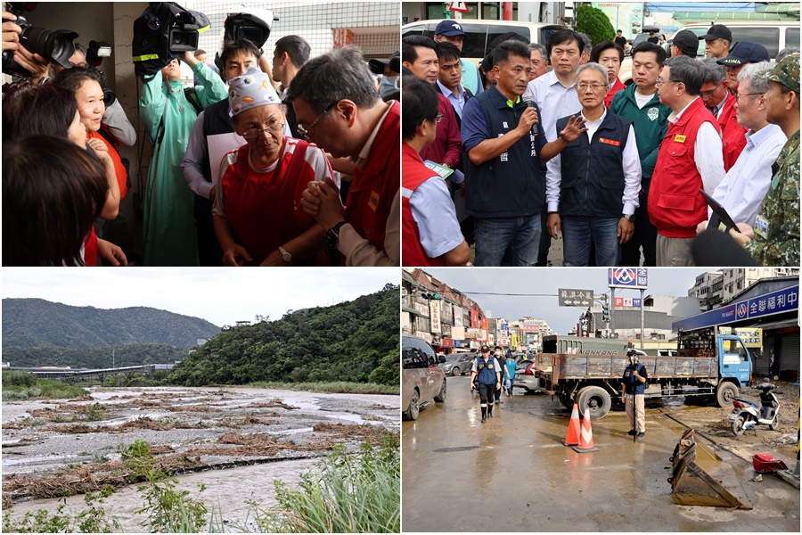 影音/關心蘇澳淹水災情 卓揆指示三原則協助救災