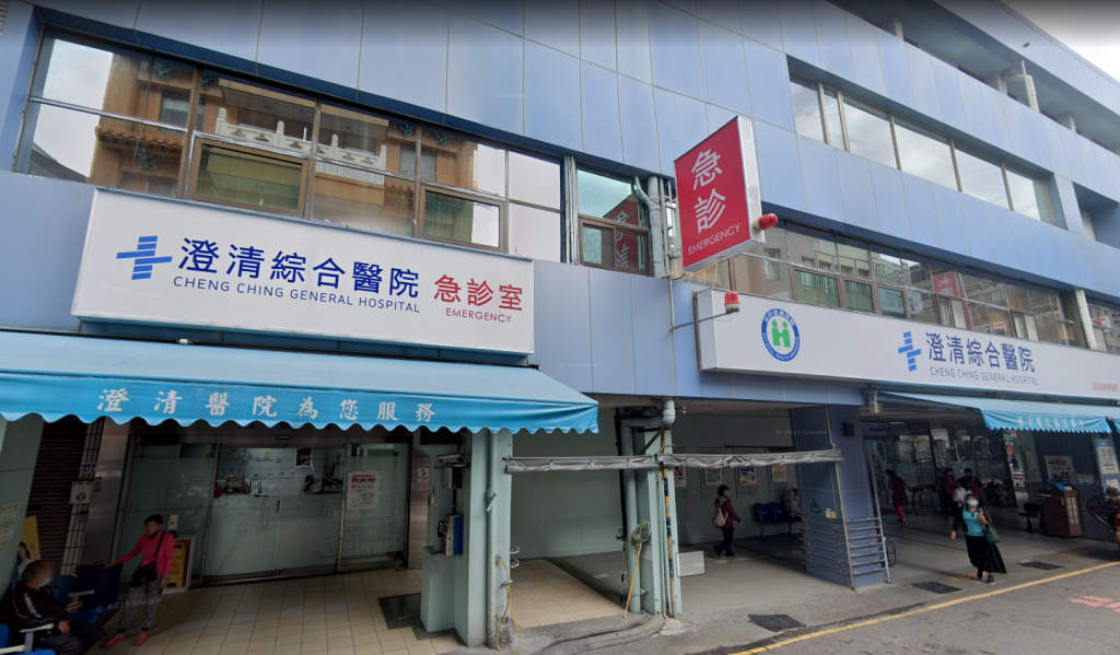 台中平等街澄清醫院玻璃門被砸　警方迅速查獲嫌犯