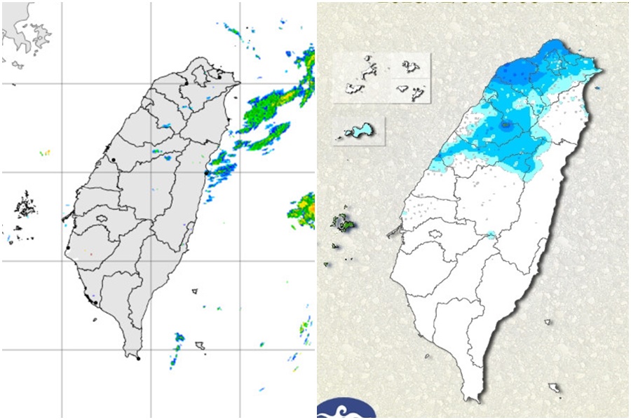 影音/1201華南雲系東移 中部以北局部短暫陣雨後多雲 東北部有局部短暫雨