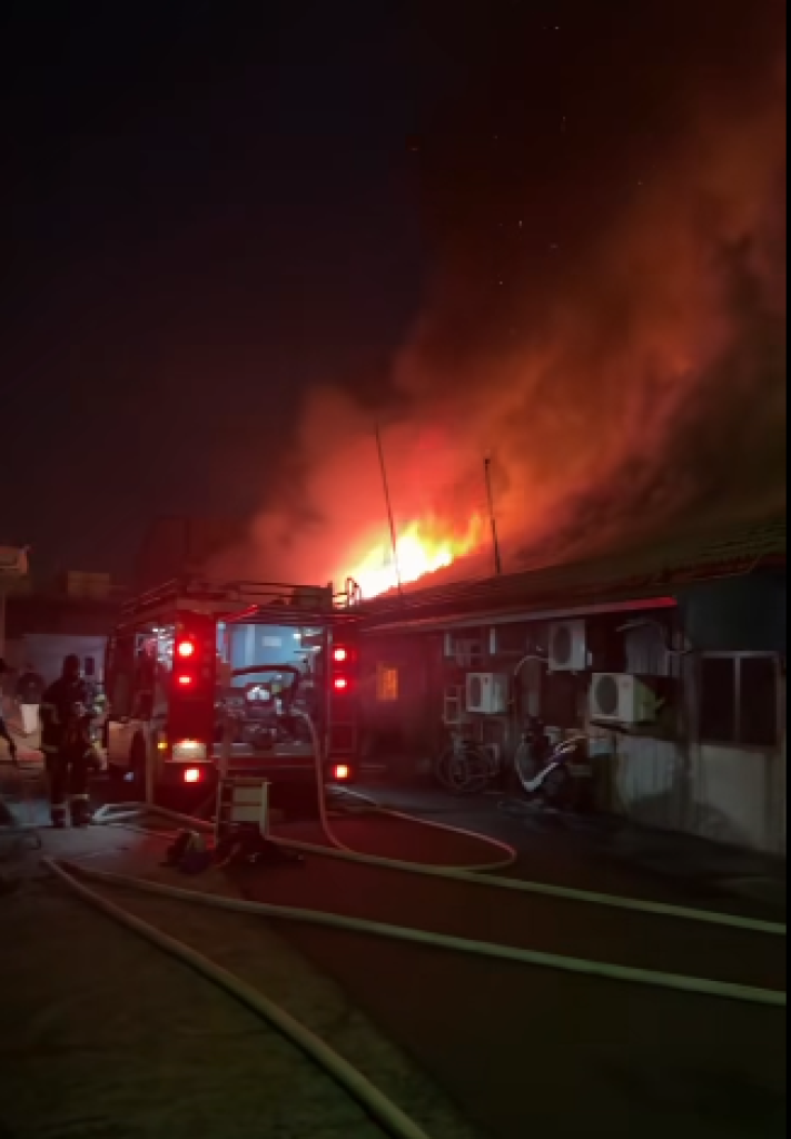 影/彰化溪湖「阿讚爌肉飯」火警！倉庫受損幸無人傷亡