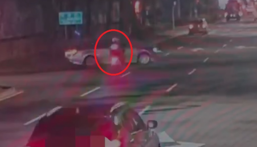 又是執行副總統勤務禍受傷！大安分局警員騎機車與自小客車相撞　右手骨折四肢擦挫傷