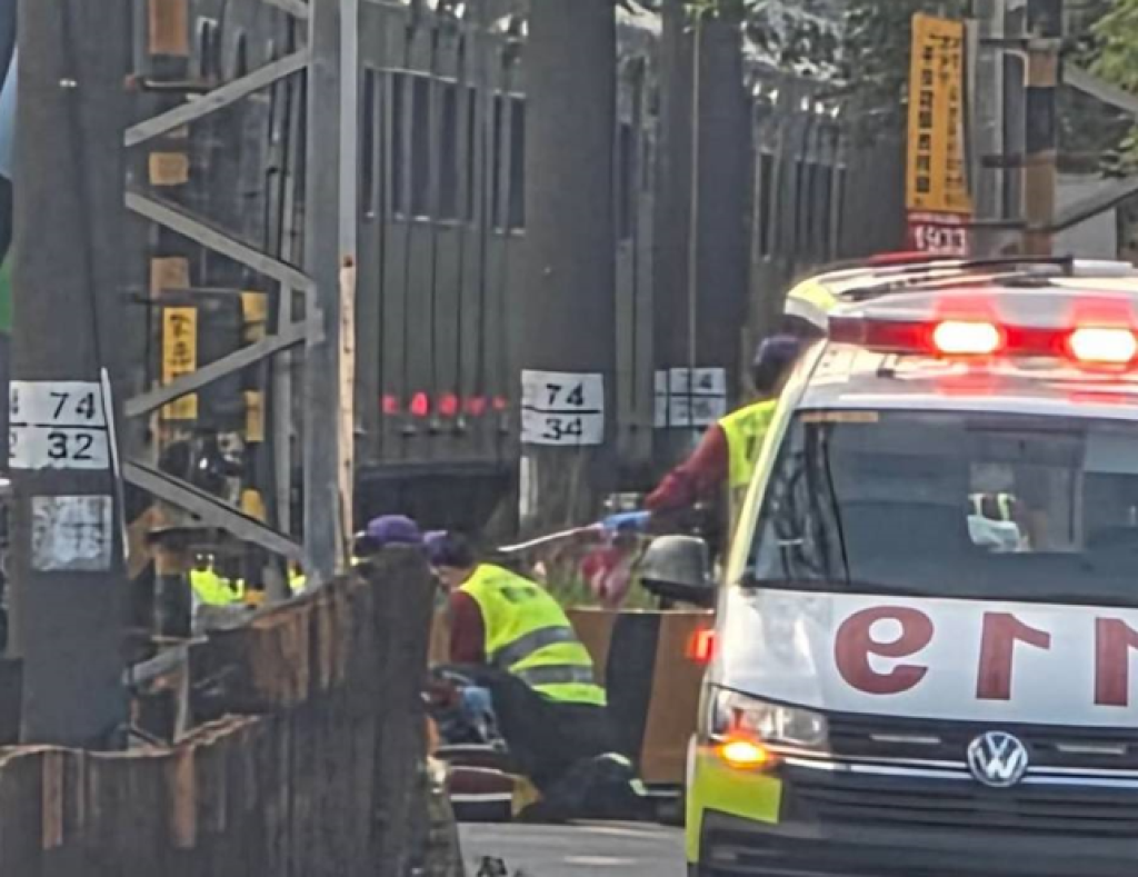 台鐵「楊梅=埔心」平交道死傷事故　男與自強號擦撞送醫不治