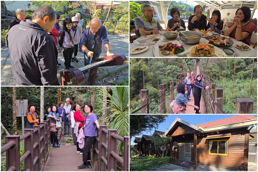 影音/好友相偕暢遊古坑華山 喝咖啡啖美食人生一樂也！