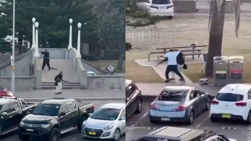 有片/澳洲邦迪海灘槍案10死!嫌犯無差別開槍 勇男猛撲奪槍畫面曝