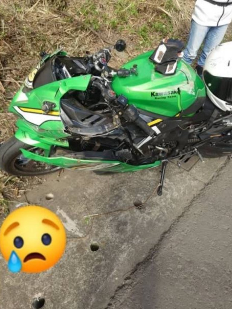 29歲跑山一摔掀戰火 重機噴飛誰的錯?Threads吵翻:爛路還是操駕問題