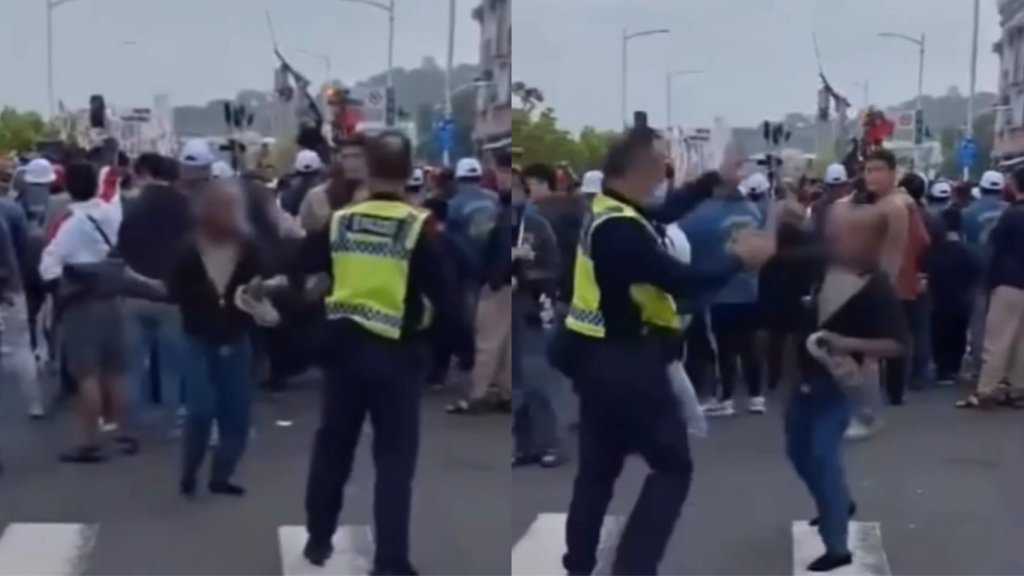 醉漢出巡!高雄男「鞋子當武器」猛K警所長 遭逮慘了