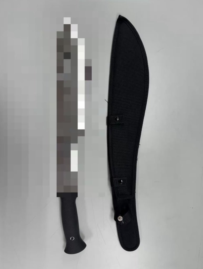 深夜持刀街頭趴趴走！士林警1小時火速揪出28歲男子