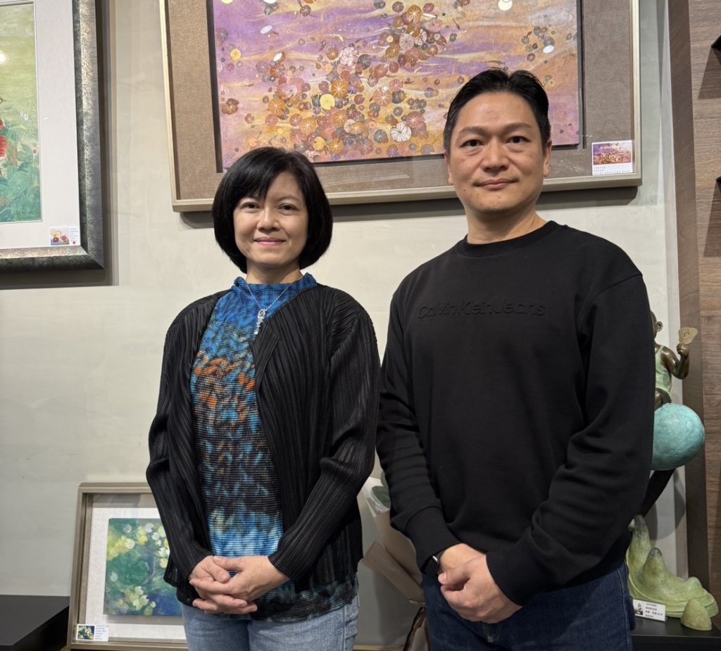 御禾藝術空間推出張若琳膠彩個展　展現自然、光影與生命對話