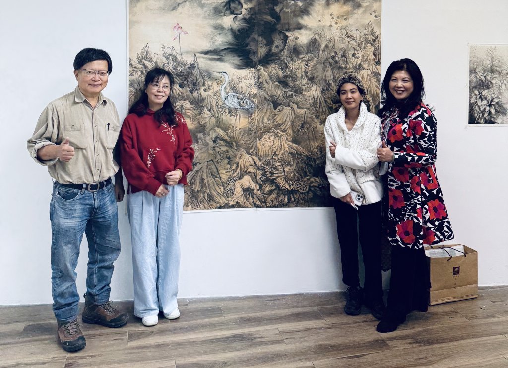 許美智個展《千年一遇》圓滿落幕 水墨與膠彩交織生命哲思