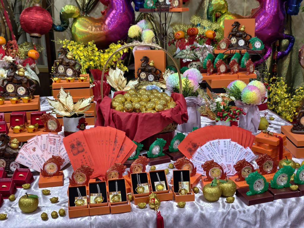 紫南宮馬年福氣錢母亮相 馬到成功、馬上發財迎新年