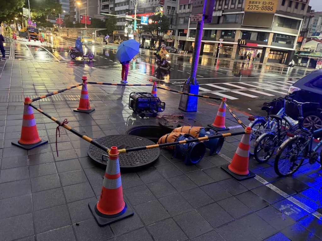 北市傳一氧化碳中毒!疑地底放置發電機不通風 2員送醫無礙