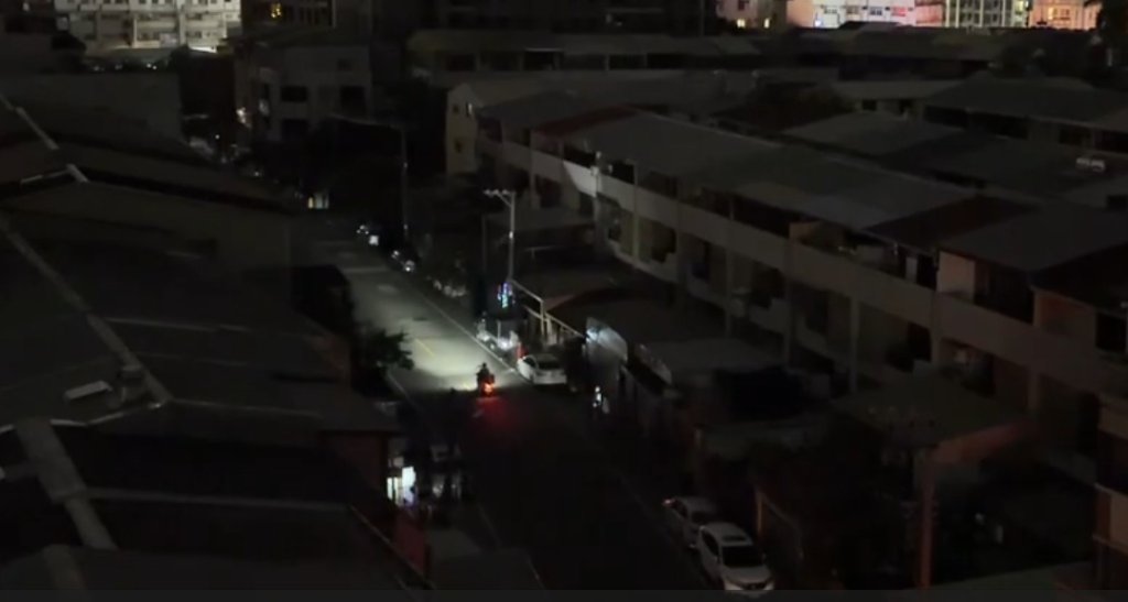 台中北屯東山路大停電！饋線跳脫近萬戶受影響　晚間10時25分全數復電