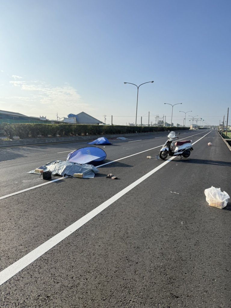 雲林死亡車禍! 台19線機車自小客車相撞兩人死亡