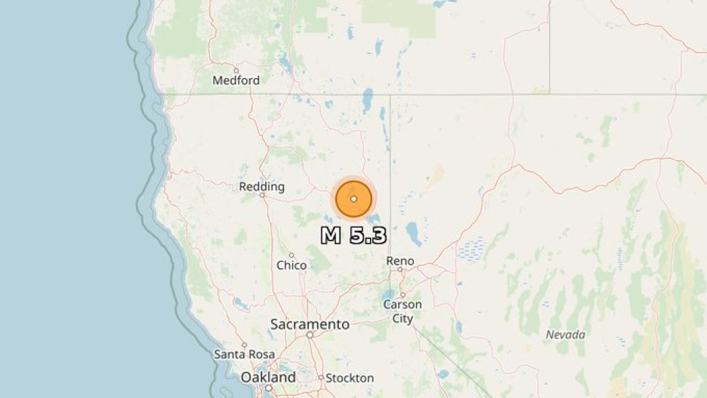 快訊/美國加州90分鐘內連2震!規模5.3、2.5皆屬淺層地震