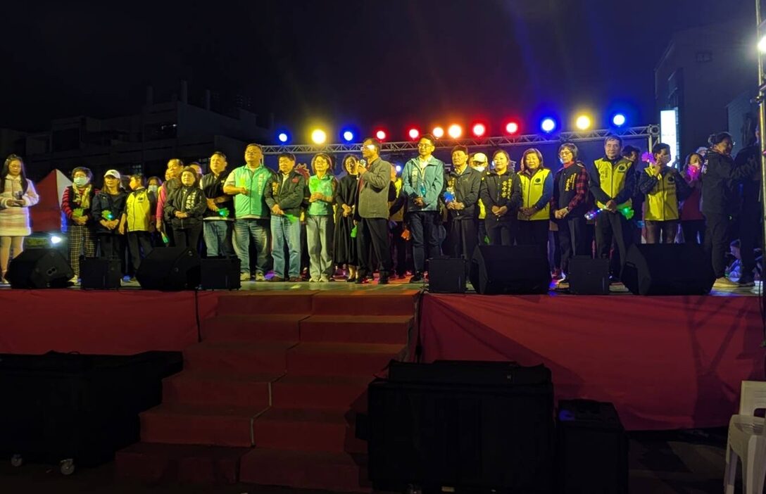 彰化市跨年晚會嗨翻天 歌后孫淑媚與民眾一起倒數迎接馬年到來