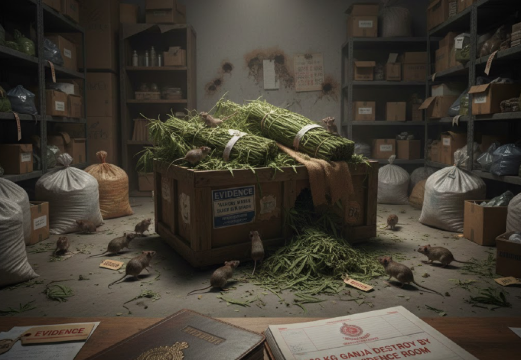 超扯毒品案！200公斤大麻證物被老鼠吃掉　印度法院判主嫌無罪