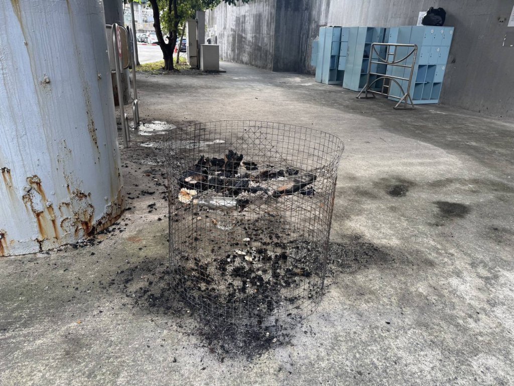 基隆寒夜生火取暖釀驚魂　男子燒垃圾遭警依縱火罪送辦